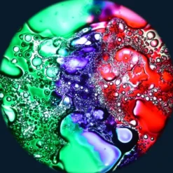 Disques liquides pour projecteurs Opti et Aura - vert/violet/rouge