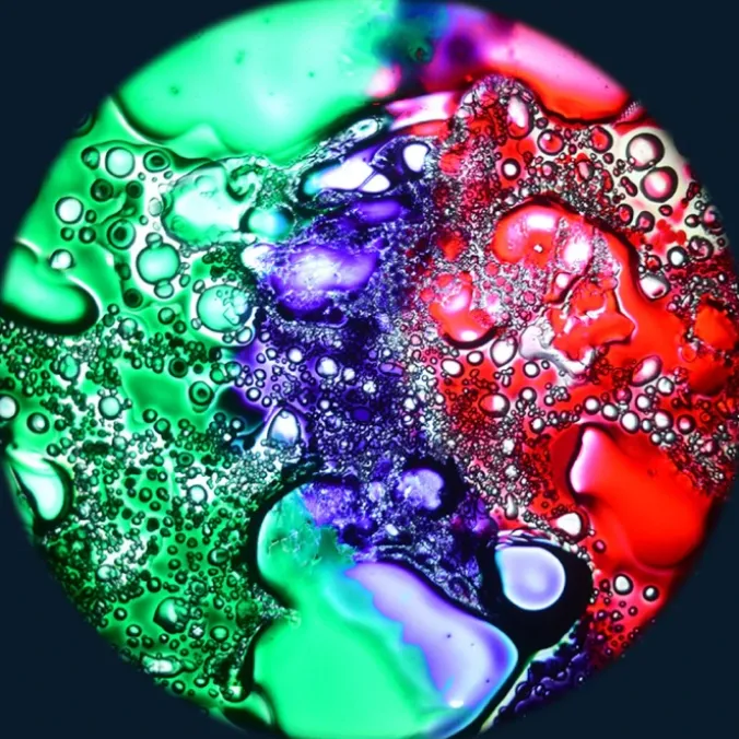 Disques liquides pour projecteurs Opti et Aura - vert/violet/rouge