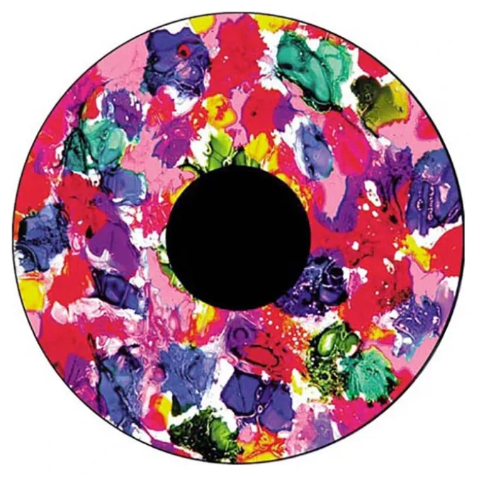 Disques liquides pour projecteurs Opti et Aura - vert/violet/rouge