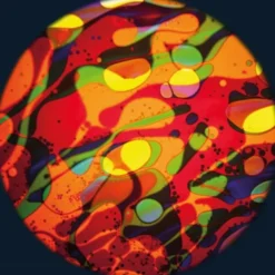 Disques liquides pour projecteurs Opti et Aura - jaune/rouge/bleu