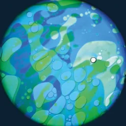 Disques liquides pour projecteurs Opti et Aura - bleu/vert