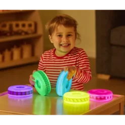 Disques sensoriels lumineux et texturés