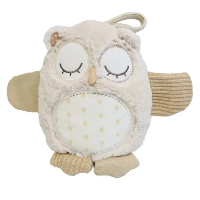 Doudou sensoriel hibou