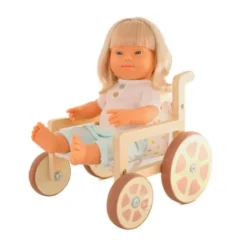 Fauteuil roulant pour poupée inclusive