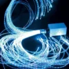 Fibres optiques 200 brins de 3 m + Source
