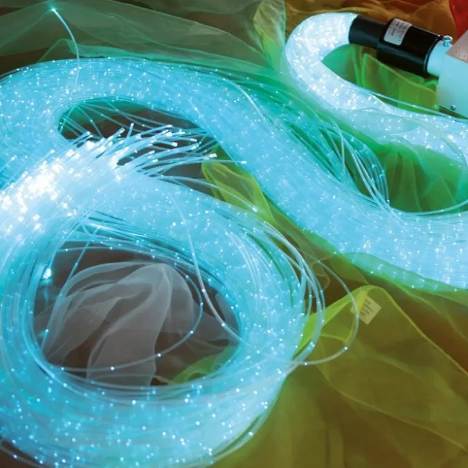 Fibres optiques 200 brins de 2 m + Source