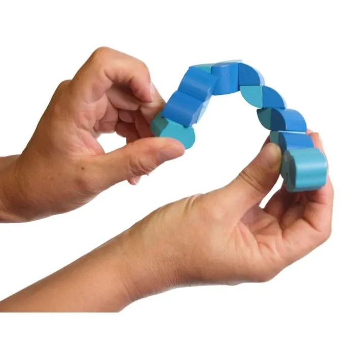 Fidget articulé en bois