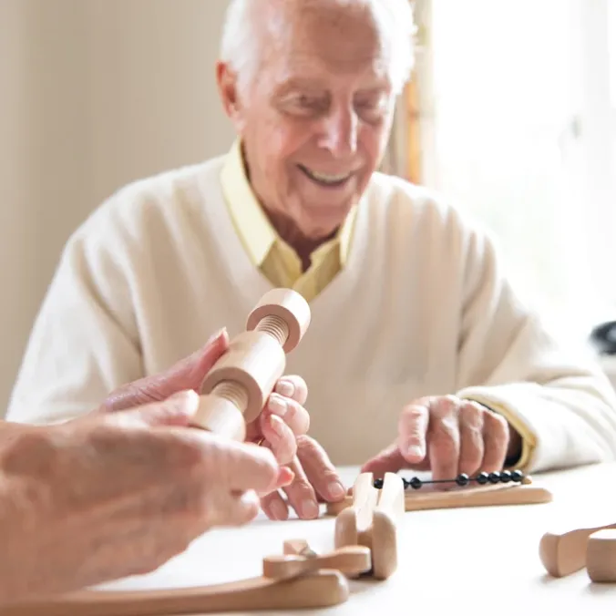 Fidgets adulte en bois par 5