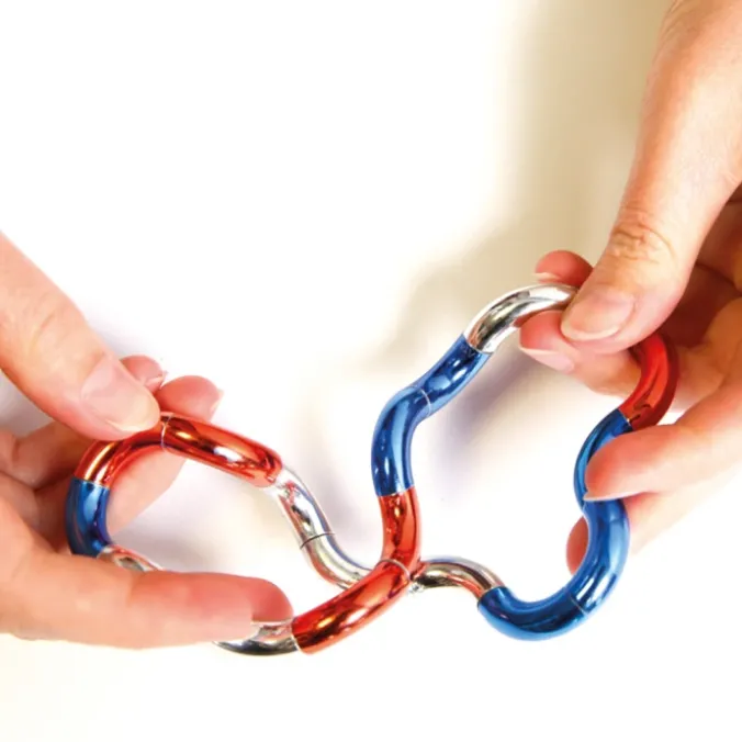 Fidget tangle - effet métal