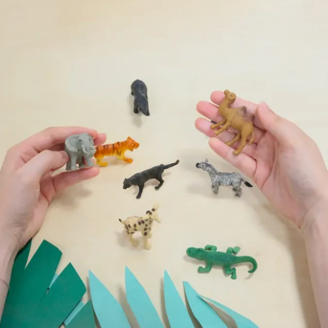Figurines animaux sauvages
