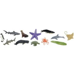Figurines autour de l'ocean