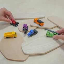 Figurines - thème véhicules de chantier