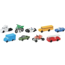Figurines transport sur route