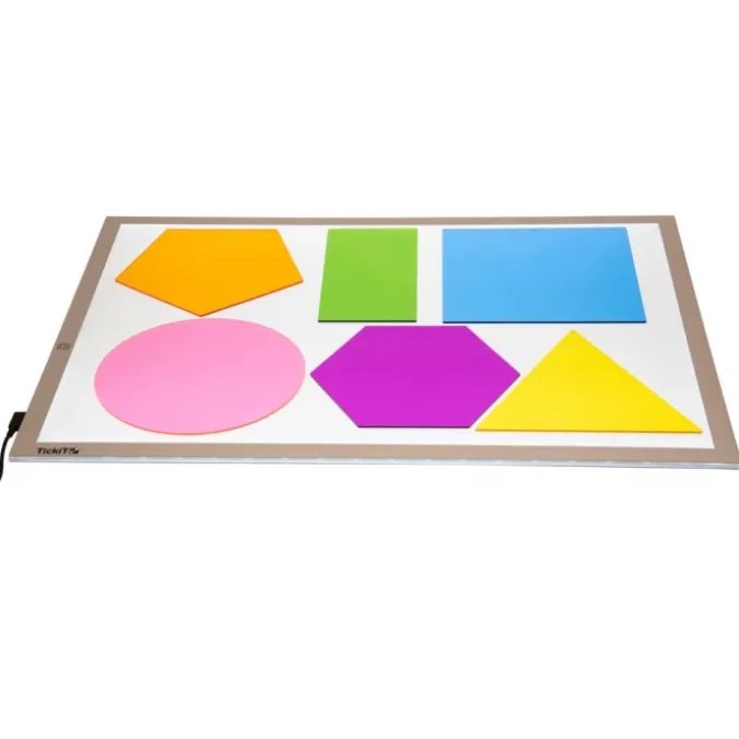 Formes de mélange de couleurs géantes