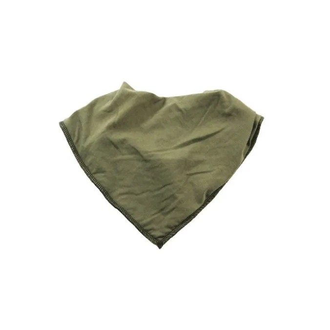 Foulards bavoirs bibbles - kaki/gris/rayures x 3