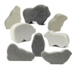 Galets décors polaires