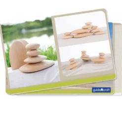 Galets en bois par 20