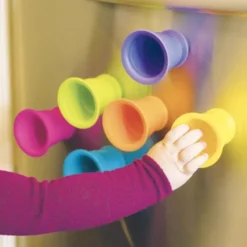 Gobelets d'empilage ventouse par 6