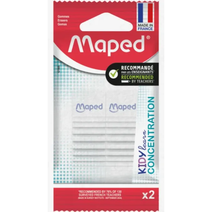 Gommes blanches concentration par 2