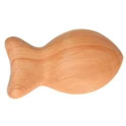 Hochet poisson plein en bois