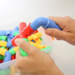 Jeu de construction tubes