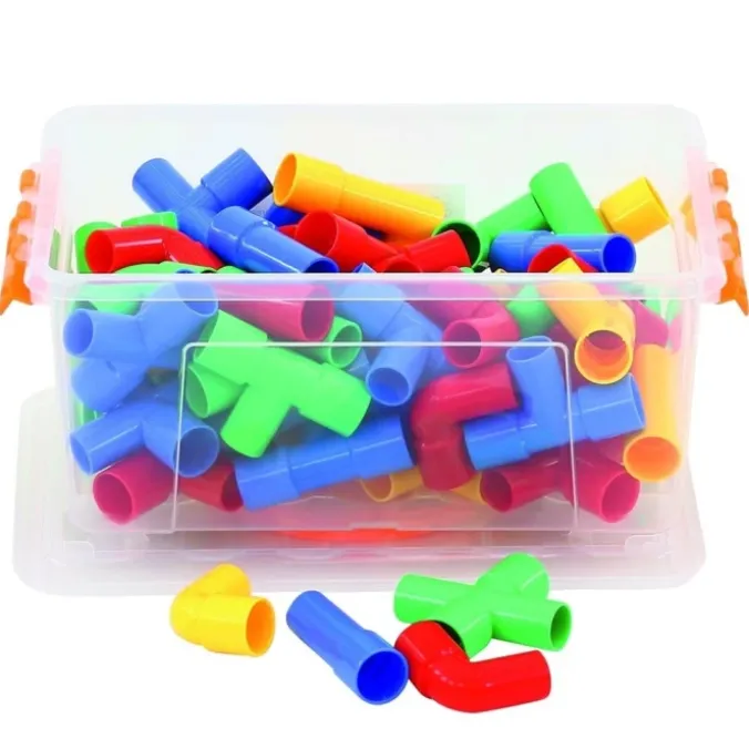 Jeu de construction tubes