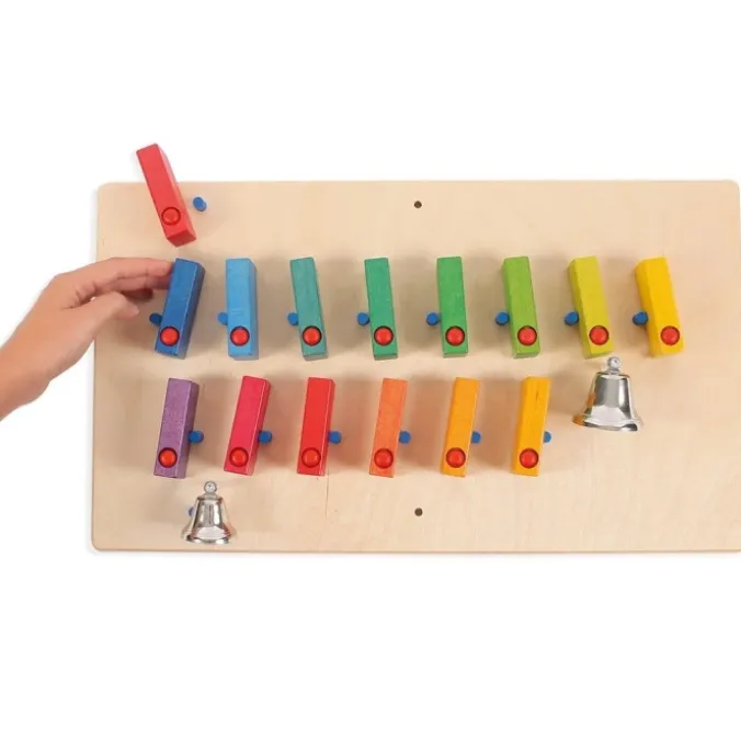 Jeu mural dominos avec cloches