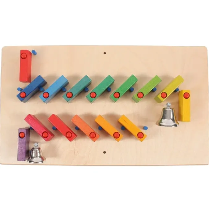 Jeu mural dominos avec cloches