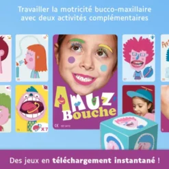 Jeux de motricité bucco-maxillaire