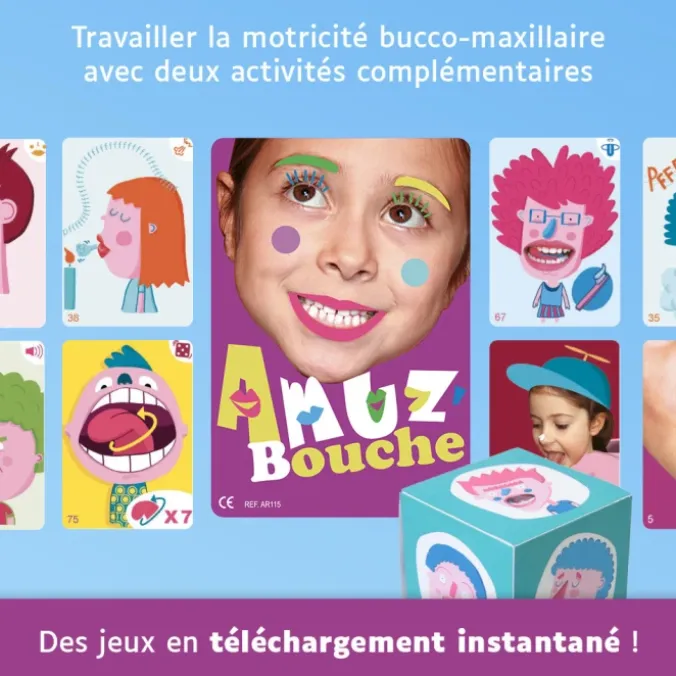 Jeux de motricité bucco-maxillaire