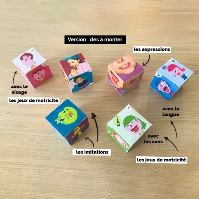 Jeux de motricité bucco-maxillaire