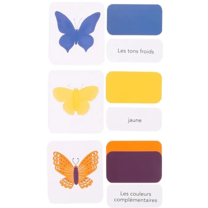 J'explore les couleurs avec Montessori