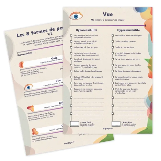 J'explore mon profil sensoriel, guide pour connaître et comprendre ses sensibilités