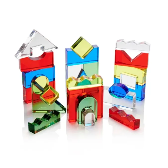 Kit cubes acryliques colorés