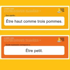 La boîte à mots: expressions imagées