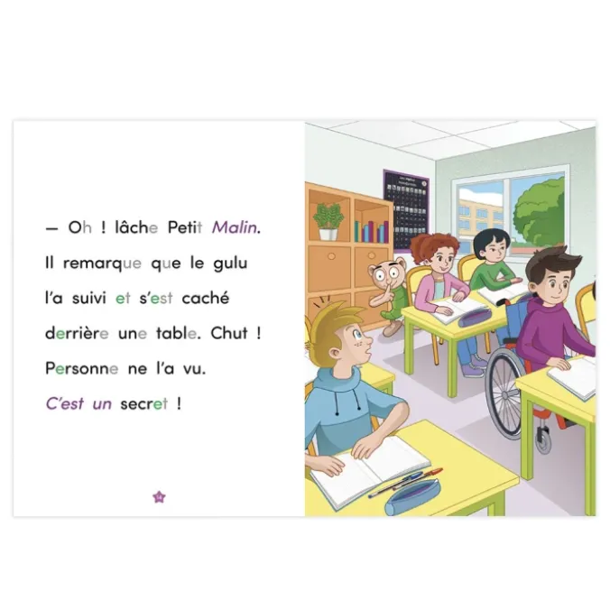 La mascotte de l'école