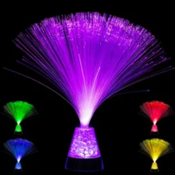 Lampe fibres optiques