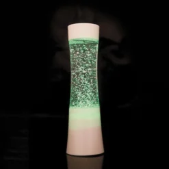 Lampe pailletée à secouer