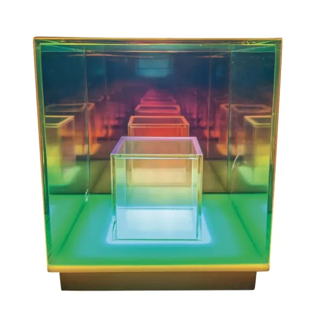Lampe prismatique 3D - Cube