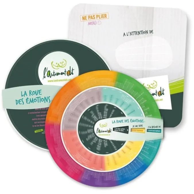 La roue des émotions - Version adulte - Format standard