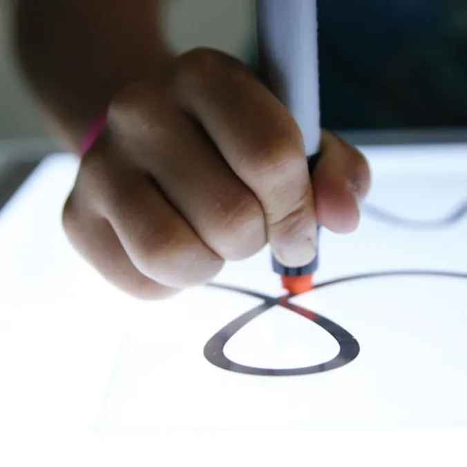 La table lumineuse Tickit