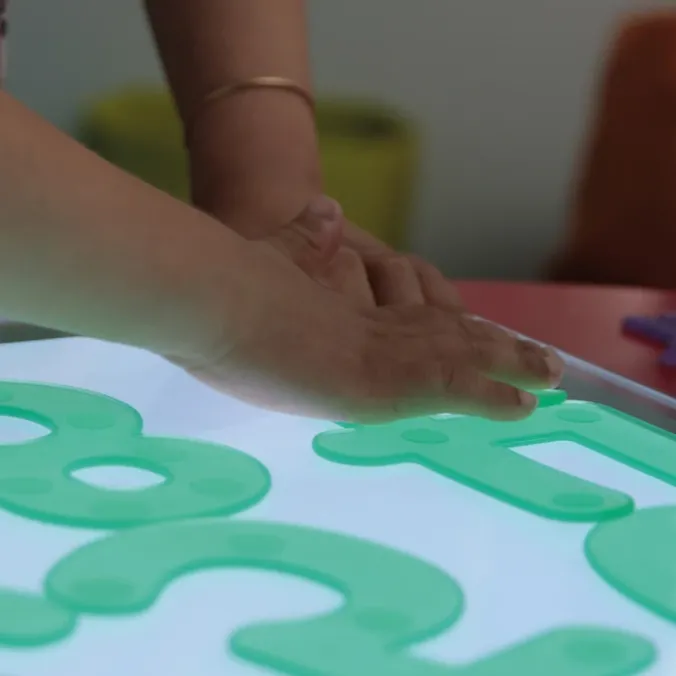 La table lumineuse Tickit