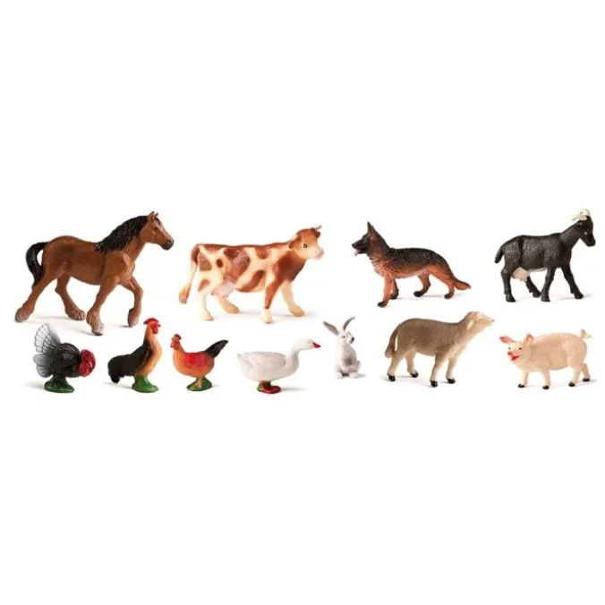 Les figurines animaux de la ferme