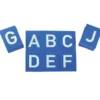 Lettres rugueuses Montessori