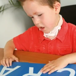 Lettres rugueuses Montessori