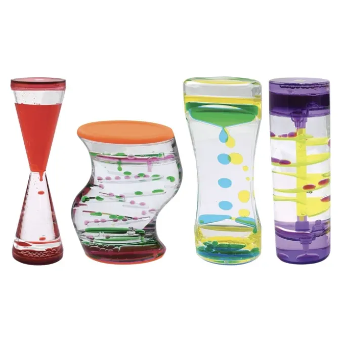 Lot de 4 sabliers liquides