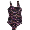 Maillot de bain incontinence 1 pièce femme - Imprimé