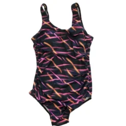 Maillot de bain incontinence 1 pièce femme - Imprimé
