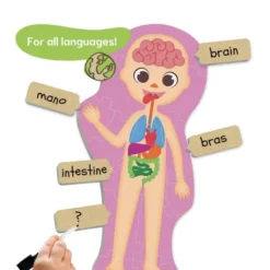 Maxi-puzzles découvre et identifie le corps humain