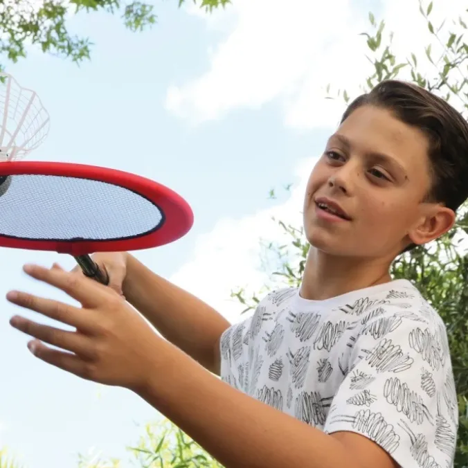 Mega-raquettes de badminton